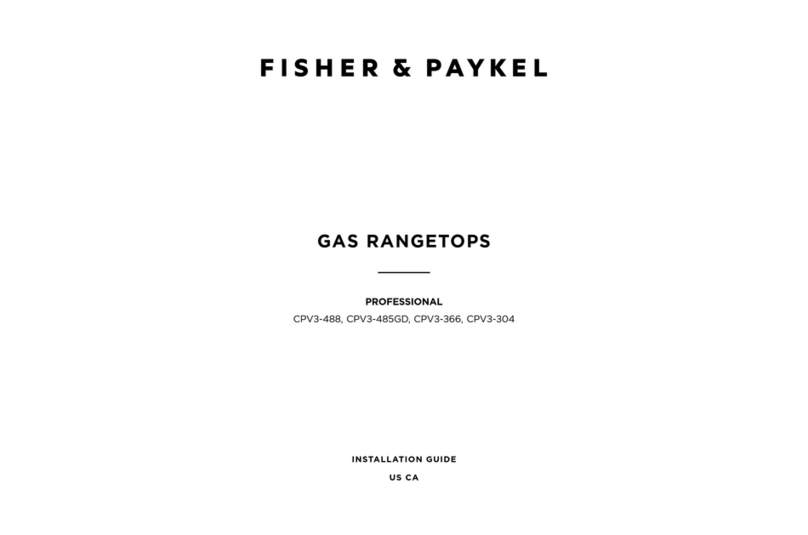 Fisher & Paykel PROFESSIONAL CPV3-488 User manual