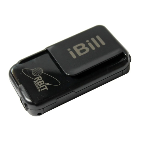 Orbit Research iBill quick start guide