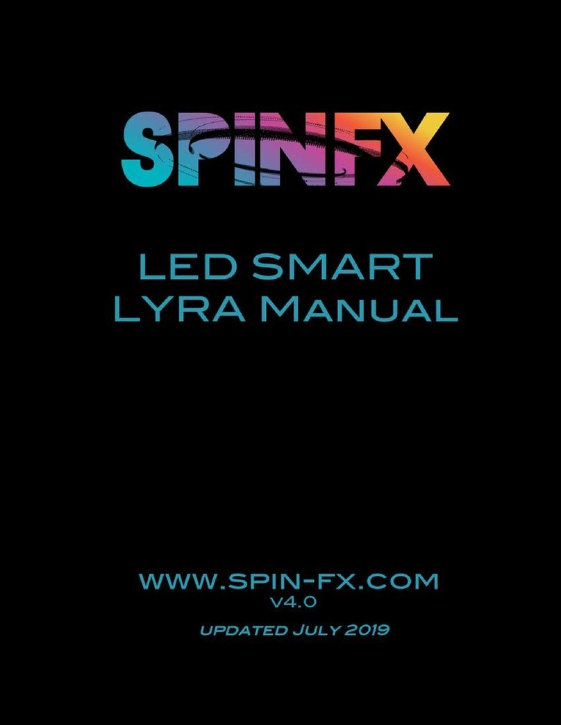 SPINFX LED SMART LYRA manual