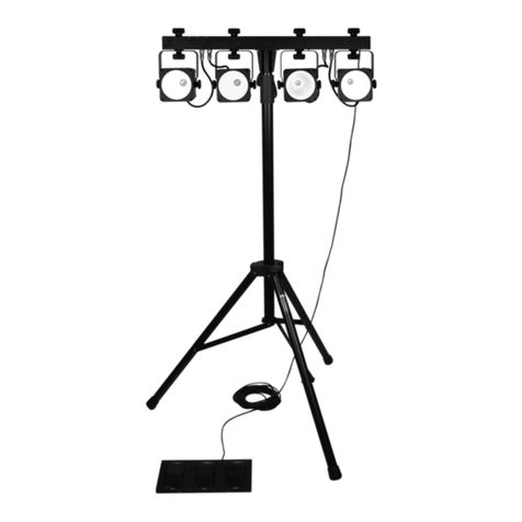 Music & Lights TRIBE LUMI4COB user manual