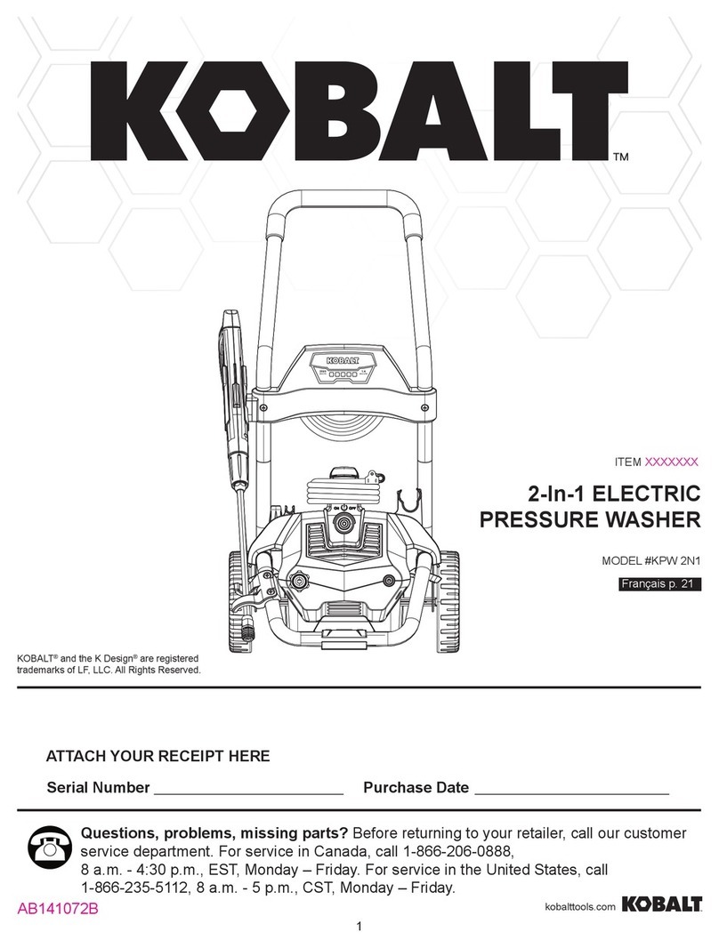 Kobalt KPW 2N1 manual