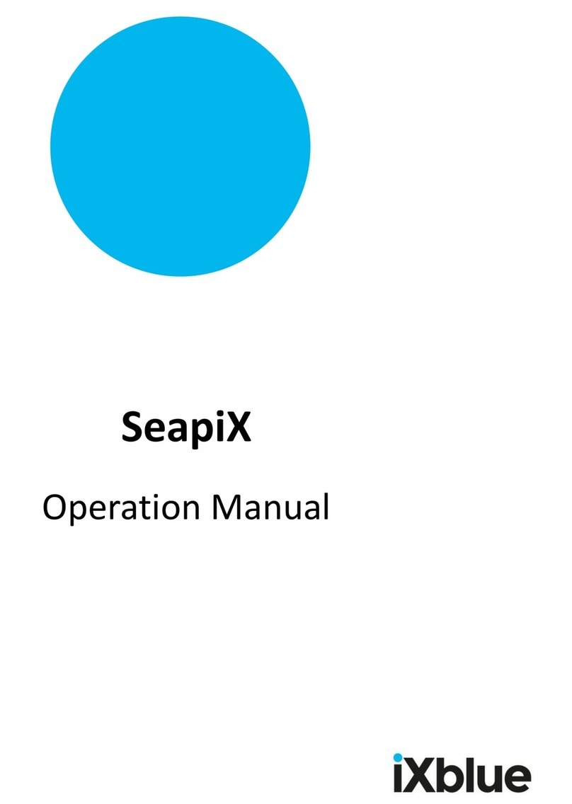 iXBlue SeapiX User manual