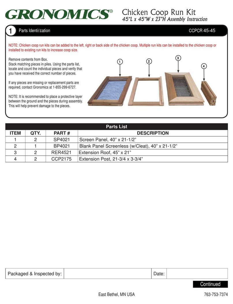 Gronomics CCPCR 45-45 Assembly instruction