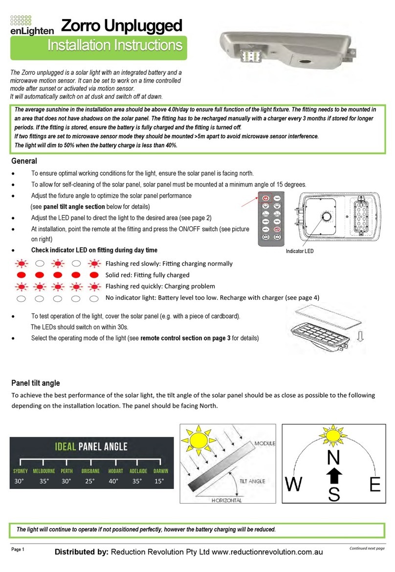 enLighten Zorro Unplugged SSL06-4K-TIII-GRY installation instructions