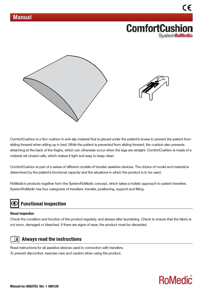 RoMedic ComfortCushion manual RoMedic ComfortCushion manual