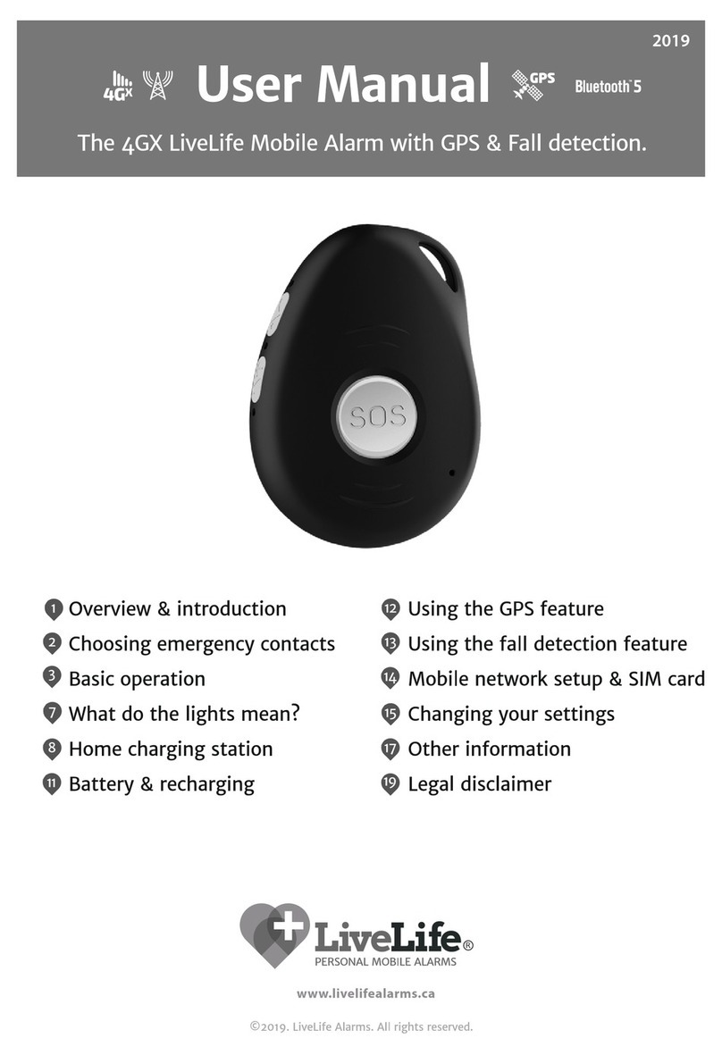 LiveLife 4GX User manual