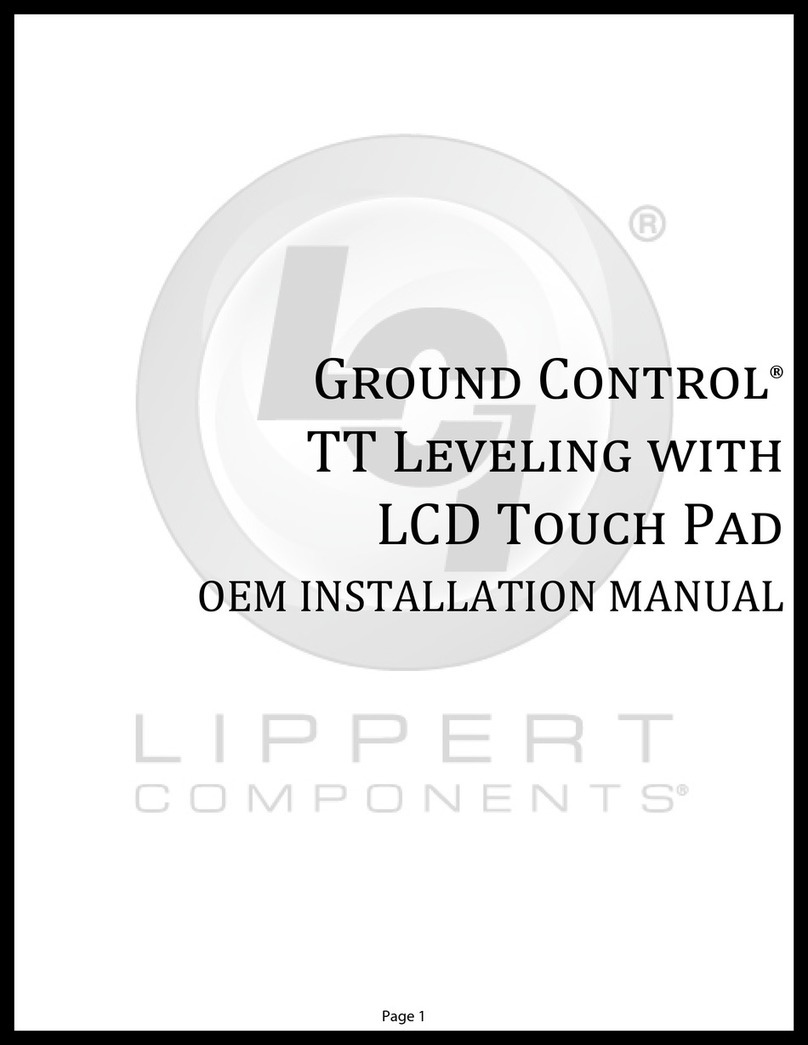 Lippert Components Ground Control TT Leveling OneControl User manual