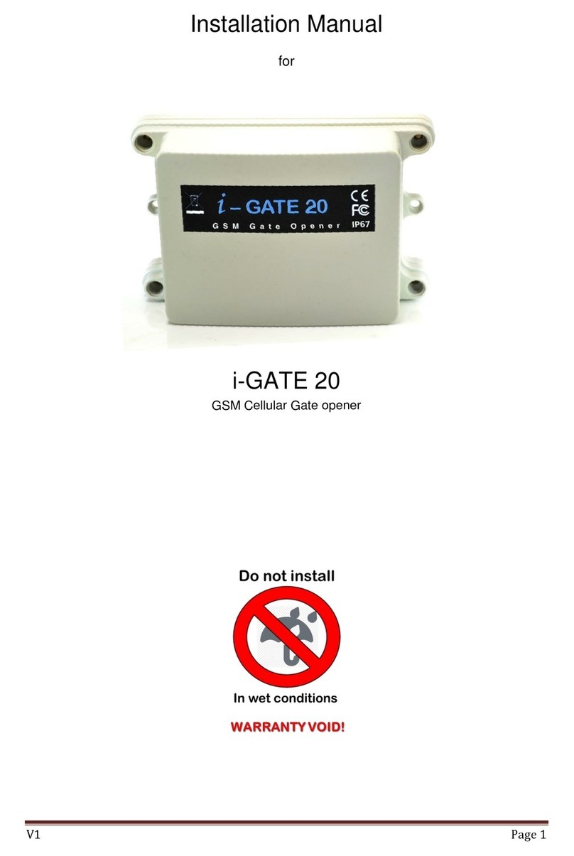 AES i-GATE 20 installation manual