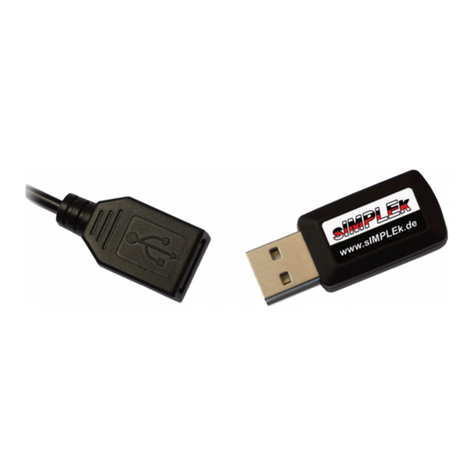 Simplek Stick Pro Operation manual