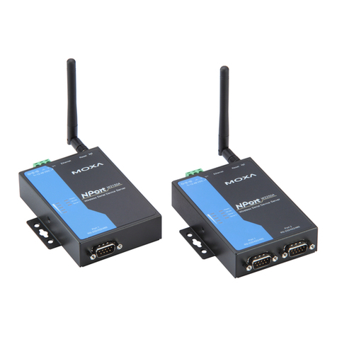 Moxa Technologies NPort W2150 Plus User manual
