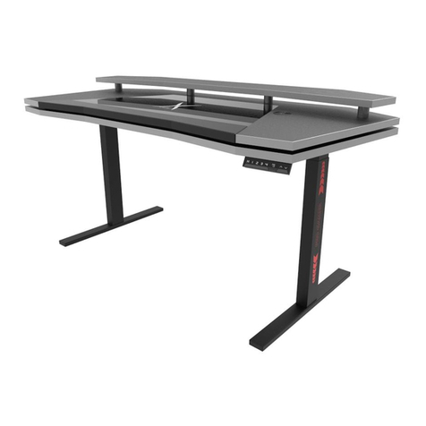 StudioDesk Xtreme PRO Assembly manual