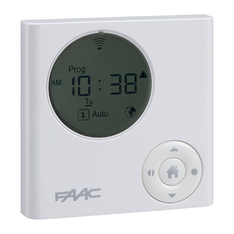 FAAC TM XTT 433 R manual