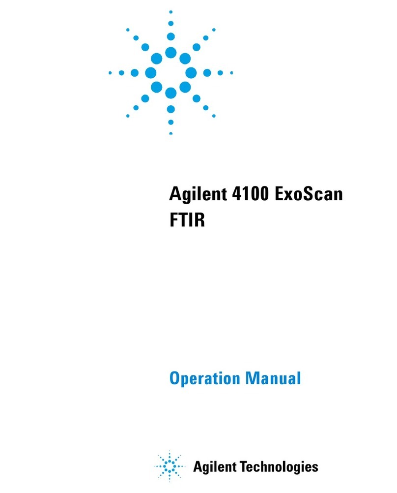 Agilent Technologies 4100 User manual
