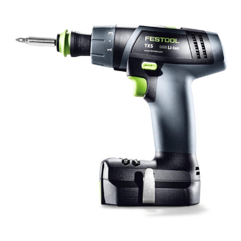 Festool TXS User manual