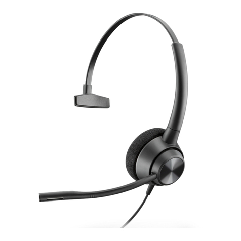 Plantronics EncorePro 300 Series User manual