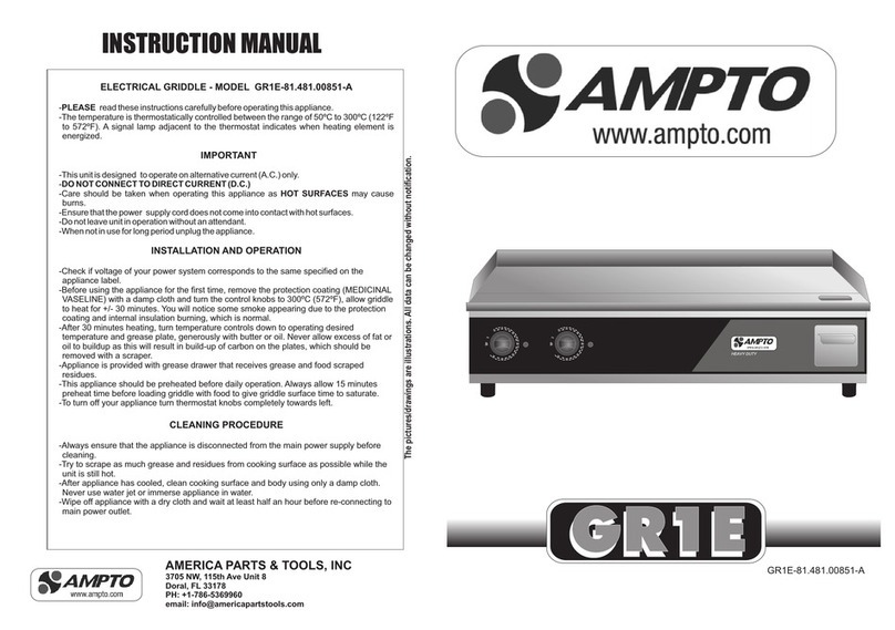 AMPTO GR1E instruction manual