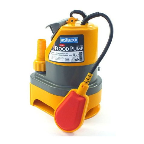 Hozelock Flood Pump 7825 User manual