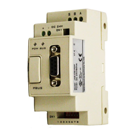 TECO JN5-CM-PDP User manual
