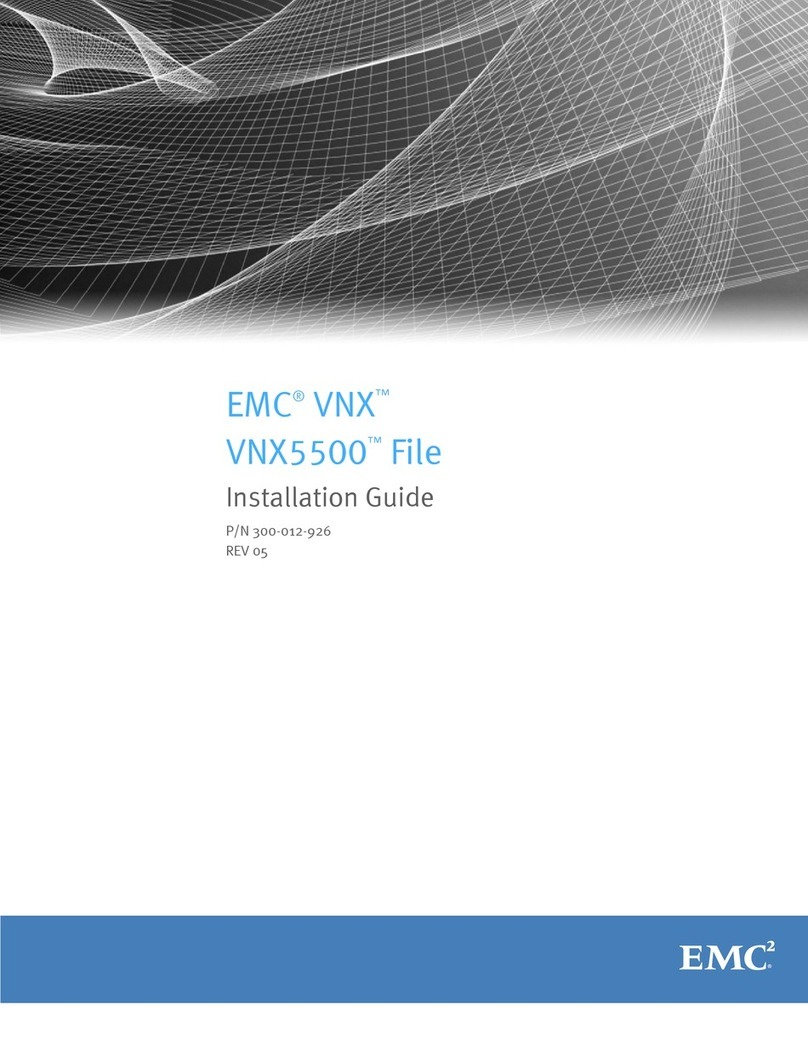 EMC2 VNX5500 User manual
