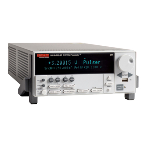 Textron Keithley System SourceMeter 2601B-PULSE User manual