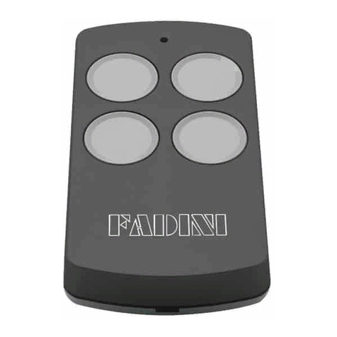Meccanica Fadini VIX 53 manual