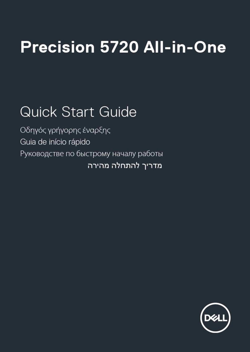 Dell Inspiron 5720 quick start guide
