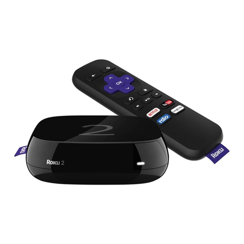 Roku 2 player User manual