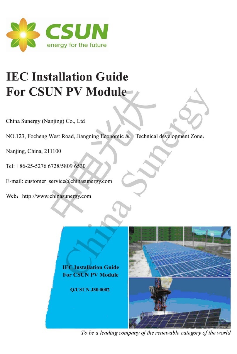 CSUN 305-72M installation guide