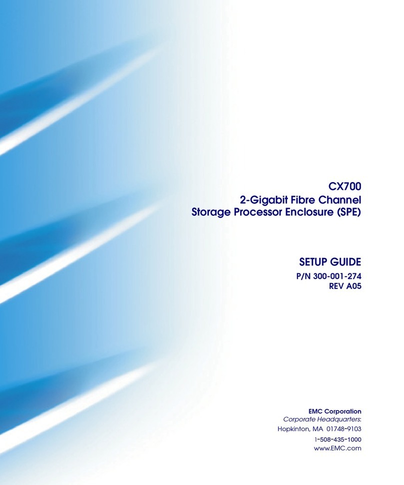 EMC CX700 SPE User manual EMC CX700 SPE User manual