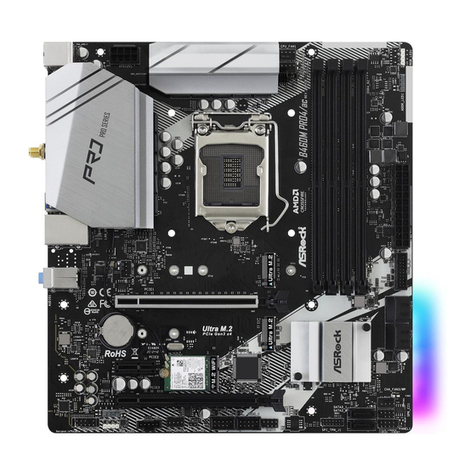 ASROCK B460M Pro4/ac User manual