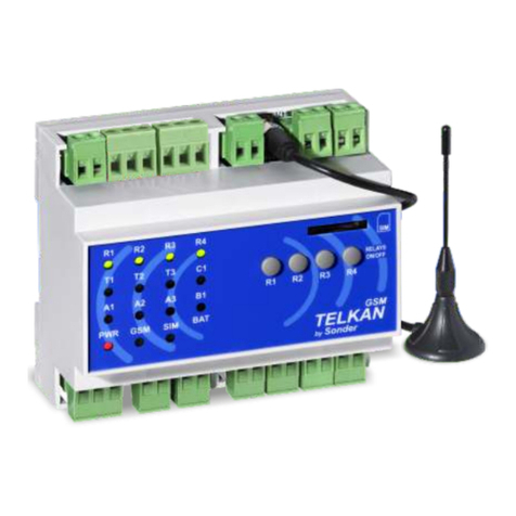 Sonder TELKAN 4 GSM 3G Manual of installation and use Sonder TELKAN 4 GSM 3G Manual of installation and use