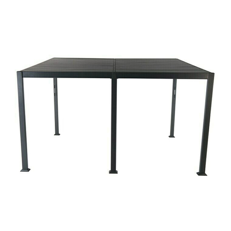 BAHAG Palma Pavillon 3x4M manual