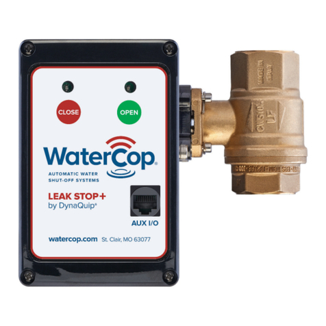 DynaQuip WaterCop LEAK STOP+ Owner's manual and installation guide