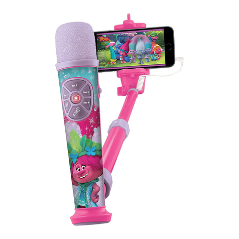 eKids DreamWorks Trolls TR-077 user manual