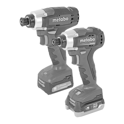 Metabo PowerMaxx SSD 12 User manual