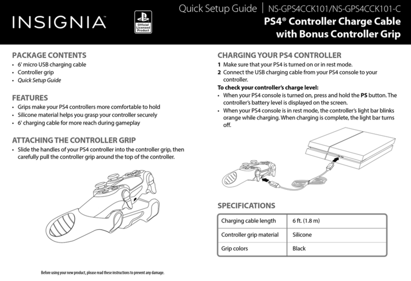 Insignia NS-GPS4CCK101 Quick setup guide