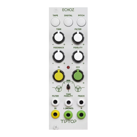 Tiptop Audio ECHOZ user manual