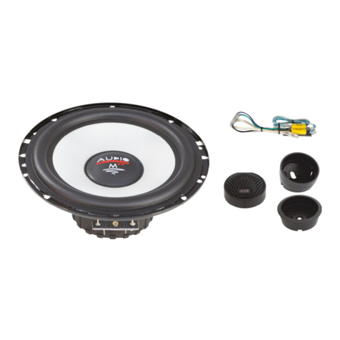 Audiosystem M-series User manual