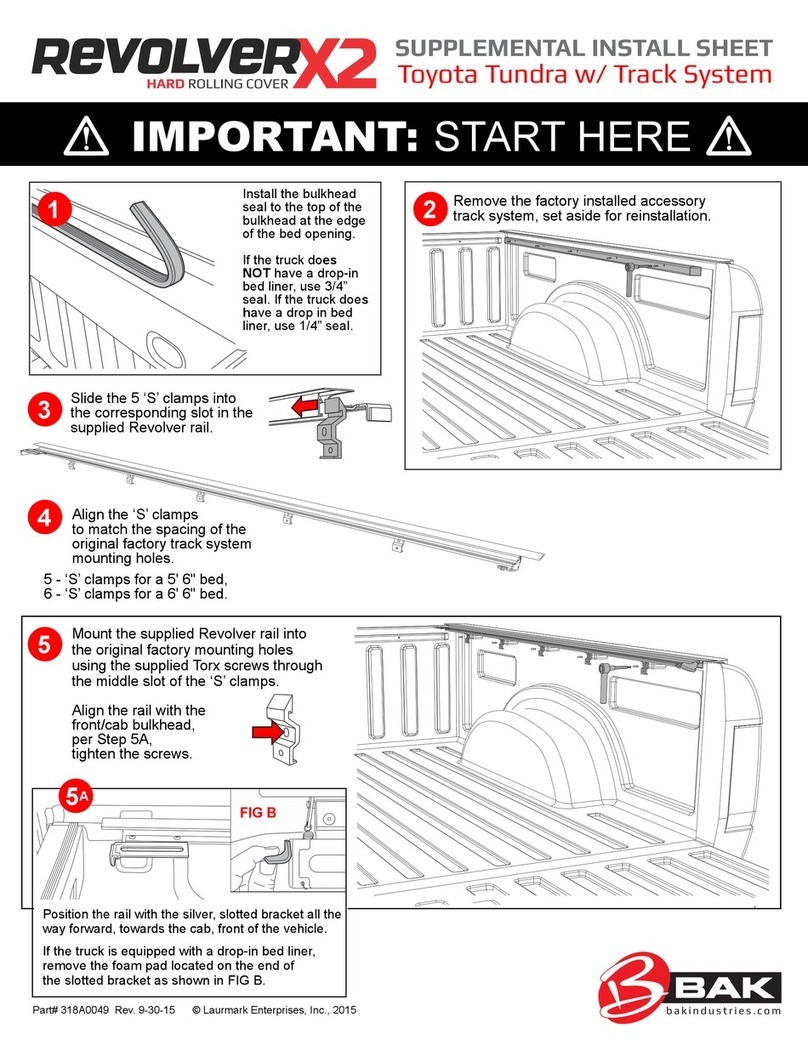 BAK REVOLVER X2 Owner's manual