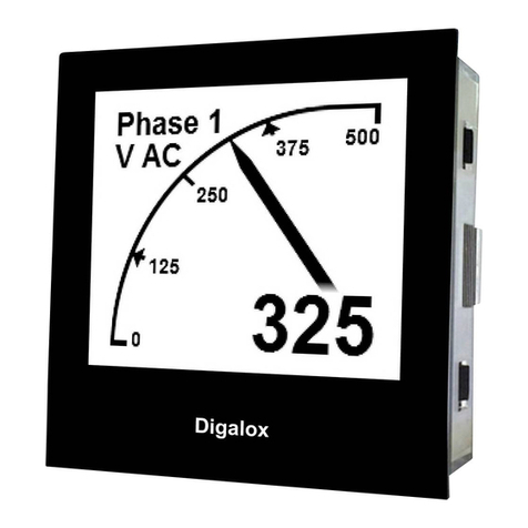 TDE Instruments Digalox DPM72-MPPV instruction manual