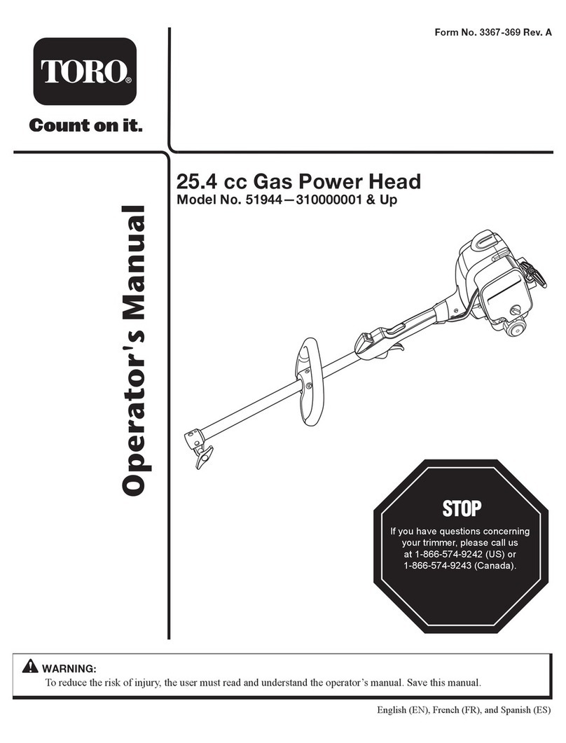Toro 51944 User manual