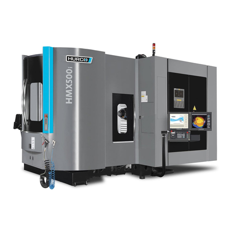 Hurco HMX Series Maintenance and safety manual