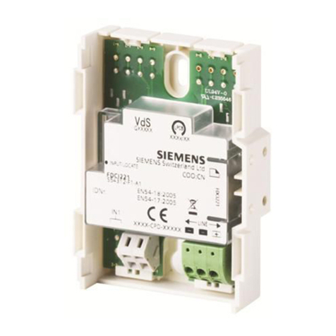 Siemens FDCI221 User manual