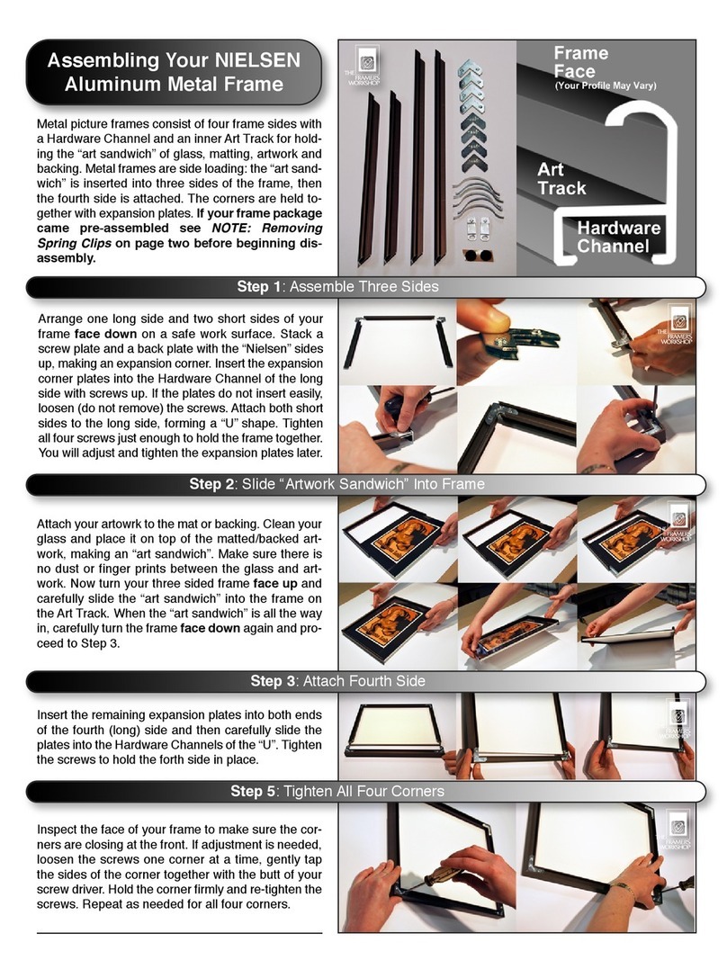 Framers' Workshop NIELSEN Assembling manual