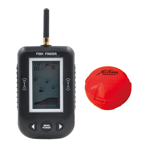 Erchang FISH FINDER Operation guide
