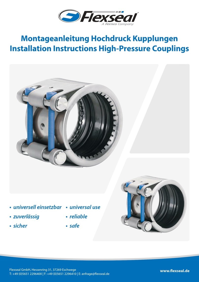 Fernco Flexseal HP-GRIP User manual