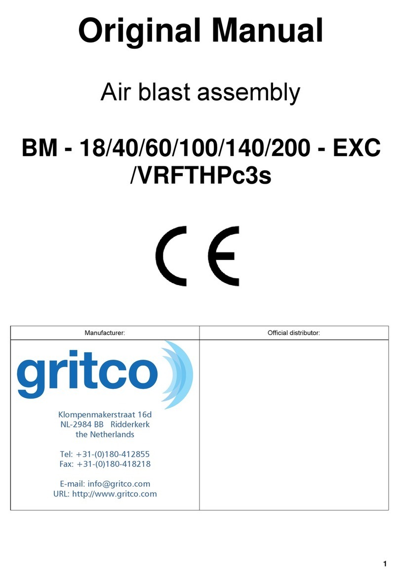 Gritco BM-18 Original manual
