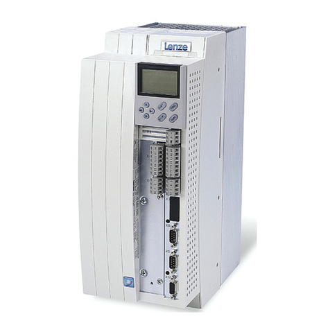 Lenze 9300 vector Quick start guide