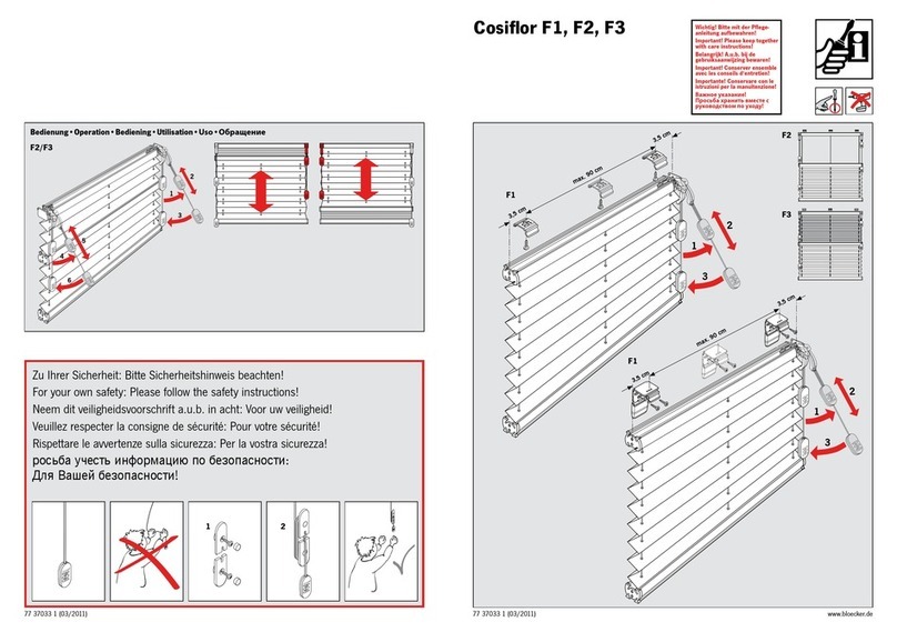 Blöcker Cosiflor F1 quick start guide Blöcker Cosiflor F1 quick start guide
