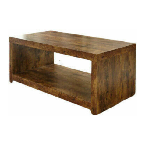 GFW Jakarta Coffee Table With Shelf Assembly instructions